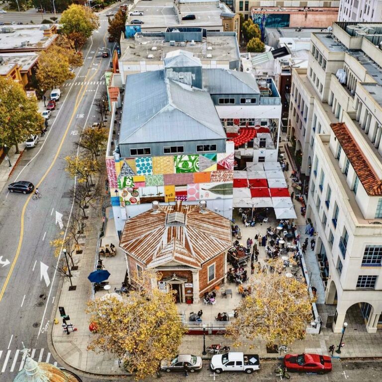 Abbot Square from above.